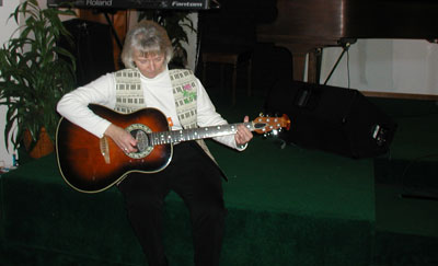 Linda and Family Playing Music Together